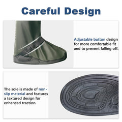 TOMI packable shoe covers fit in bags for travel and quick storage
