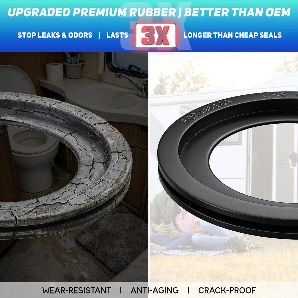 TOMOON premium rubber seal closeup highlighting wear resistance.
