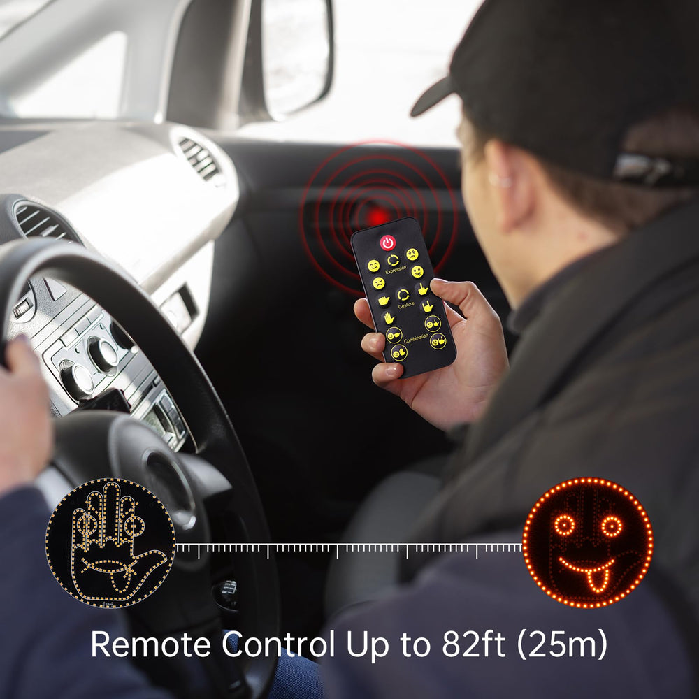 Tomorotec Road Mate anti-tailgating visuals communicate intent to nearby drivers