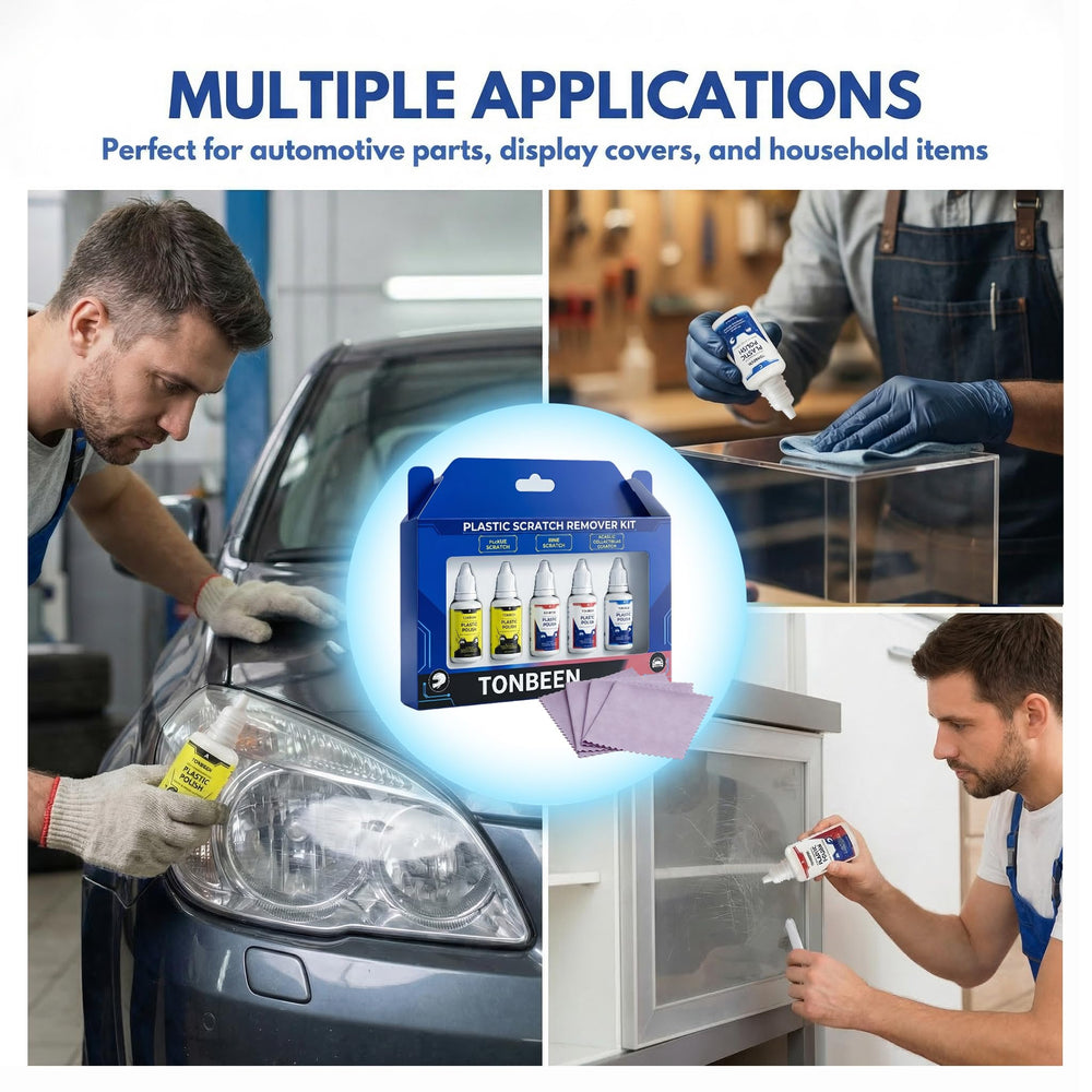 TONBEEN acrylic-plexiglass surface treated for clearer displays.