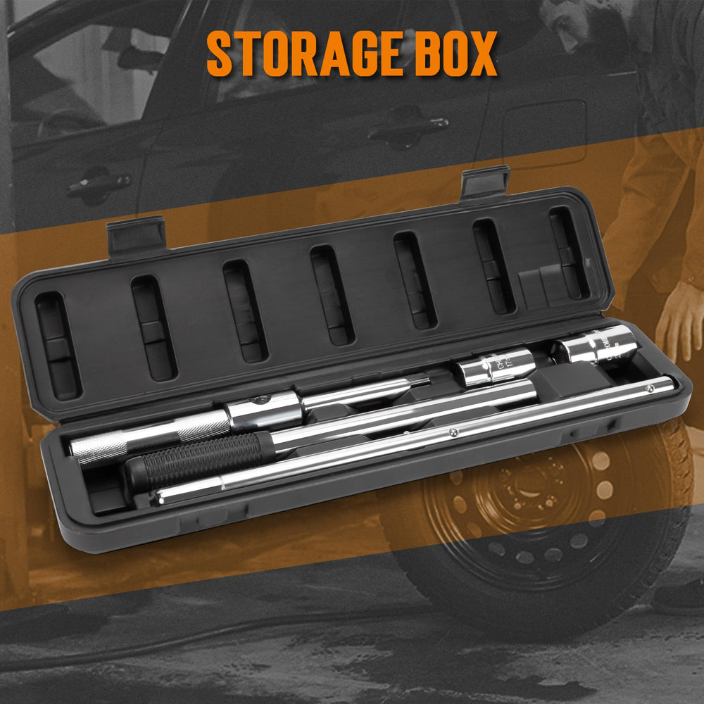 TONDA 1/2 drive supports extra sockets and adapters for versatility