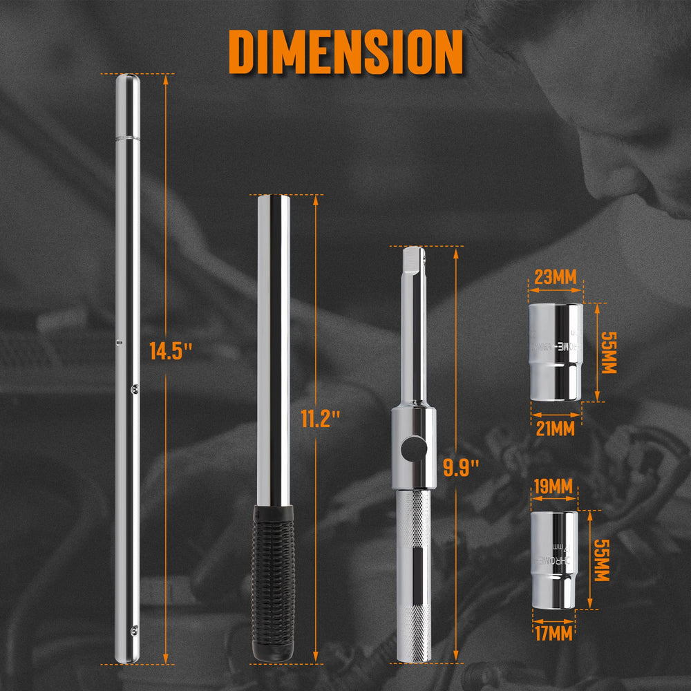 TONDA CR-V steel construction resists wear and corrosion for long lasting tire work