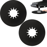 TonGass 2Pack 5th Wheel Lube Plate 10in protects hitch surface during towing