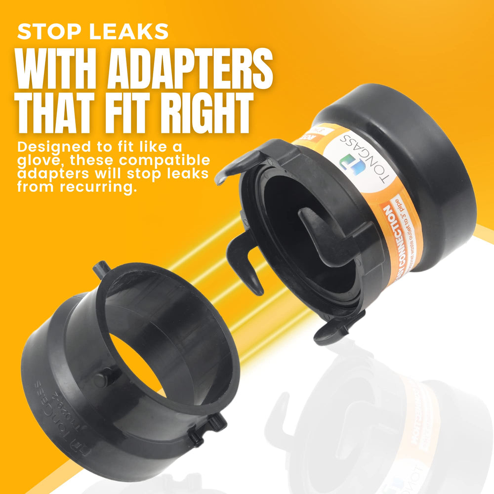 TonGass black ABS plastic body withstands outdoor use.