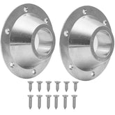 TonGass aluminum RV table base with six mounting holes for secure pedestal setup.