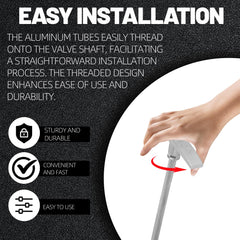 TonGass UV-stabilized handle designed for outdoor durability.