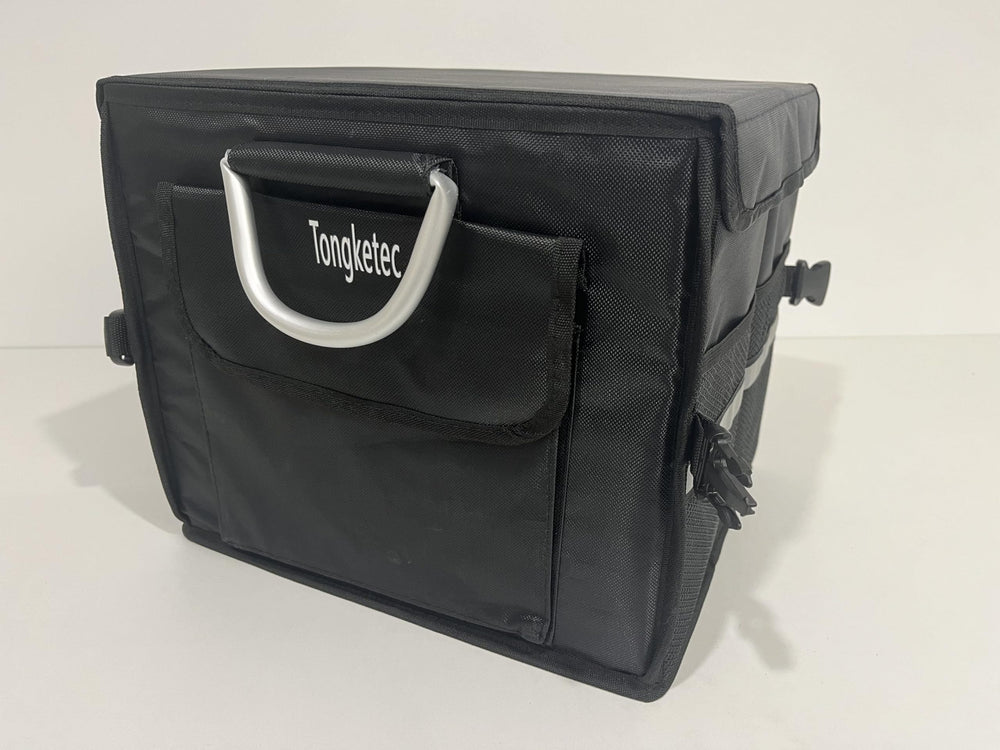 Tongketec trunk organizer side pockets keep tools within easy reach.