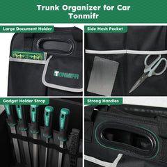 Tonmifr expandable sides maximize trunk space for larger loads.