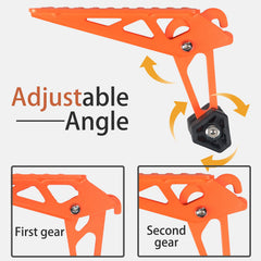 TOOENJOY door step rotatable design adapts to varied door angles.