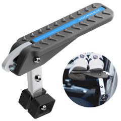 TOOENJOY universal aluminum car door step with gear adjustment aids stable roof access