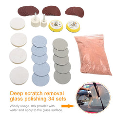 Tookie kit 2in polishing disc backing pad for smooth, even finishing