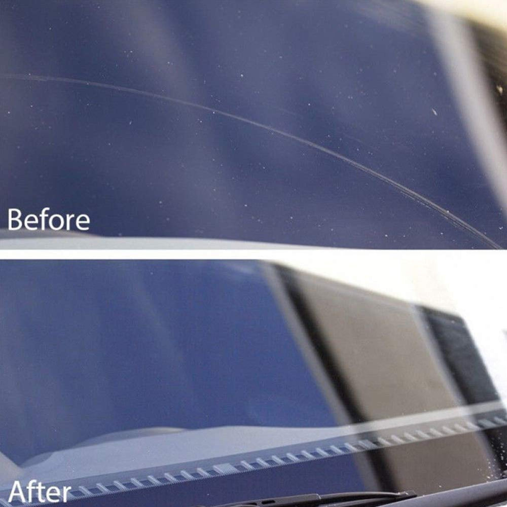Tookie kit works on windshields and mirrors for gentle restoration