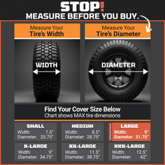 TOOLTROOPERS TIRESHIELD PRO rugged double stitching for lasting durability