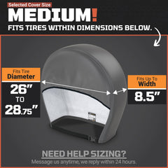 TOOLTROOPERS TIRESHIELD PRO wipe-clean surface for easy maintenance