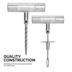 Tooluxe 50002L T-handle insert tool for easy puncture repairs on the go