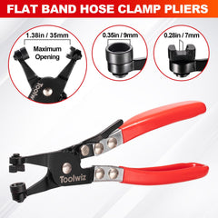 Toolwiz panel removal tool used for quick, damage-free trim work.
