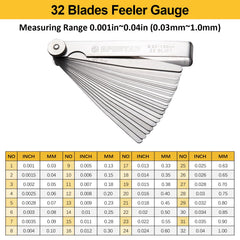 Precise adjustment capability of Toolwiz spark plug gap tool.