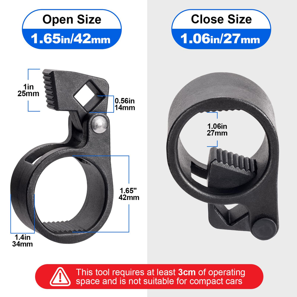 Toolwiz inner tie rod removal tool fits Mercedes-Benz vehicles for steady maintenance.