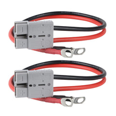 Toozoky 2-pack 8AWG cable with 50A connector for reliable charging