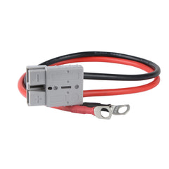Toozoky 8AWG cable with 50A connector, ideal for LiFePO4 charging.