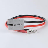 Toozoky 8AWG cable with Anderson connector provides secure charging connections.