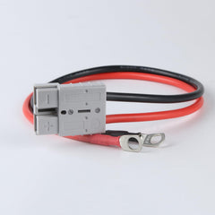 Toozoky 8AWG cable with Anderson connector provides secure charging connections.