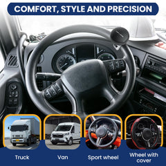 Top Life fluid bearings ensure smooth steering with minimal play.