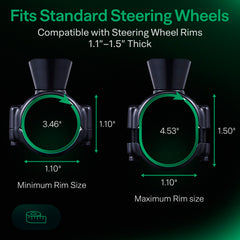 Top Life steering wheel knob smooth bearings enable precise steering