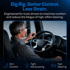 Top Life ergonomic grip supports comfort during long drives