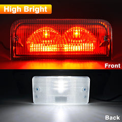Top-Max interior LED lamp illuminates the rear cargo area for easier loading.