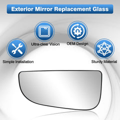Top-Max Dodge Ram left side mirror glass replacement option