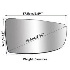 TOP-MAX plug-and-play installation promotes quick mirror replacement