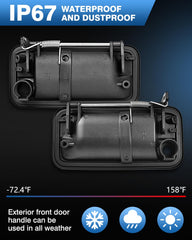 TOP-MAX exterior front door handle for Chevy K2500 ensures precise alignment.