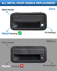 TOP-MAX exterior front door handle for Chevy Suburban ensures smooth entry.