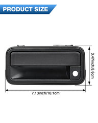 TOP-MAX exterior front door handle for GMC Yukon enables secure access.