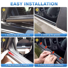 TOP-MAX installation tool aids precise, secure trim alignment.
