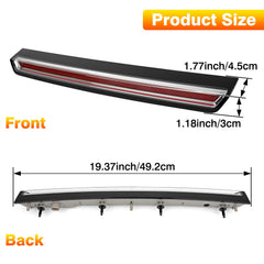 TOP-MAX brake light during rain; improved visibility in poor weather.