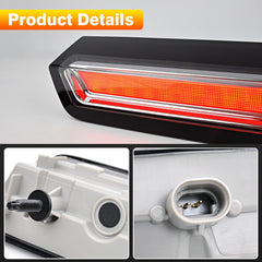 TOP-MAX LED close-up; high-quality ABS shell resists weather and wear.