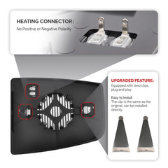 TOP-MAX mirror glass installation steps simplify replacement