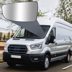 TOP-MAX convex mirror glass with backing plate stabilizes reflection during bumps.