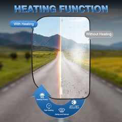 TOP-MAX back-plate mirror glass ensures stable attachment at highway speeds.