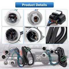 Top-Max plug-and-play design simplifies installation for rear lighting upgrades.