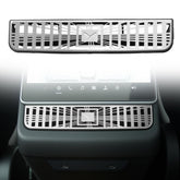 Topabyte air vents cover on Tesla Model Y Juniper vent fit enhances airflow.