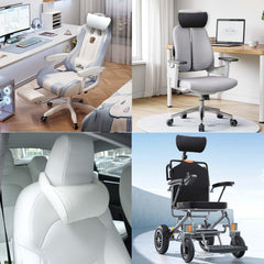 TOPABYTE pillow fits most seats, including sporty headrests.