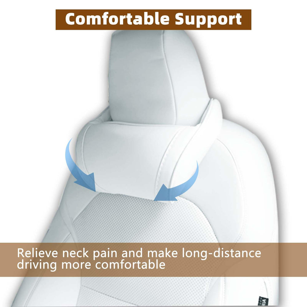 TOPABYTE pillow with zipper-back cover for easy cleaning.