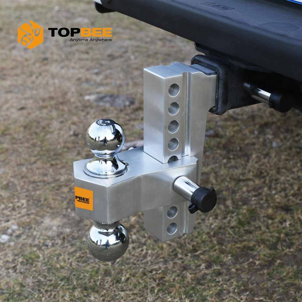 TopBee rust-proof coating guards against corrosion in all weather.