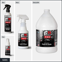 TopCoat F11PRO packaging and label for simple product selection