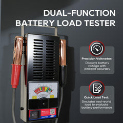 TOPDC 100A load test supports evaluating cranking power accurately.