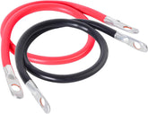 TOPDC 4 AWG battery cable 24-inch length for efficient energy transfer and reliability.