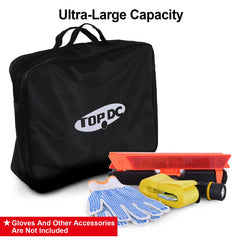 TOPDC Tools Cable Bag sturdy handle enables easy to tote